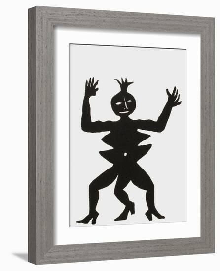 Derrier le Mirroir, no. 212: Critter III-Alexander Calder-Framed Collectable Print