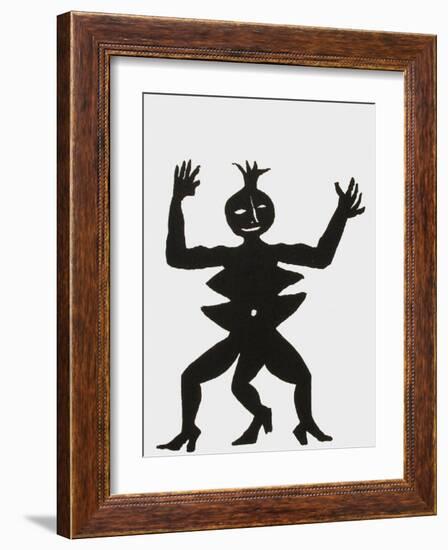 Derrier le Mirroir, no. 212: Critter III-Alexander Calder-Framed Collectable Print