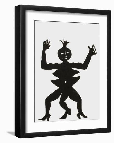 Derrier le Mirroir, no. 212: Critter III-Alexander Calder-Framed Collectable Print