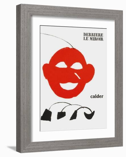 Derrier le Mirroir, no. 221: Couverture-Alexander Calder-Framed Collectable Print