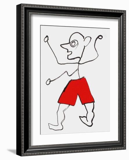 Derrier le Mirroir, no. 221: Personnage-Alexander Calder-Framed Collectable Print