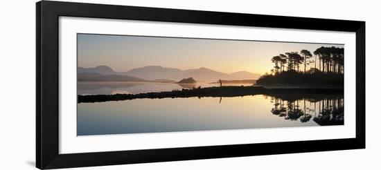 Derryclare Lough at Dawn, Connemara, County Galway, Connacht, Republic of Ireland, Europe-Ben Pipe-Framed Photographic Print