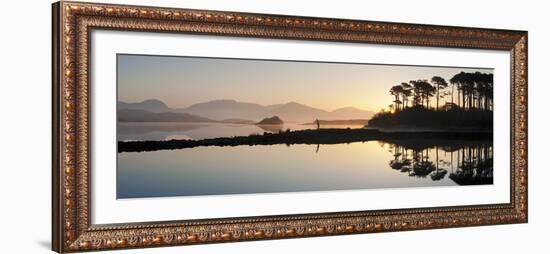 Derryclare Lough at Dawn, Connemara, County Galway, Connacht, Republic of Ireland, Europe-Ben Pipe-Framed Photographic Print