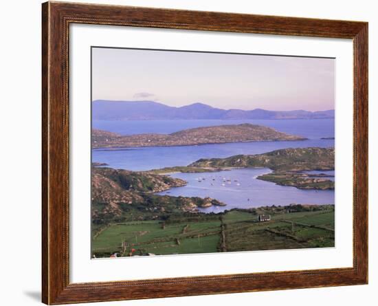 Derrynane Bay at Sunset, Ring of Kerry, County Kerry, Munster, Republic of Ireland, Europe-Patrick Dieudonne-Framed Photographic Print