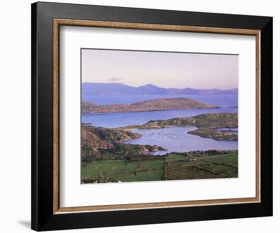 Derrynane Bay at Sunset, Ring of Kerry, County Kerry, Munster, Republic of Ireland, Europe-Patrick Dieudonne-Framed Photographic Print