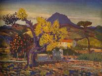 'Pear Tree in Blossom', 1913 (1932)-Derwent Lees-Giclee Print