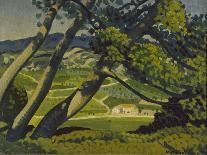 'Pear Tree in Blossom', 1913 (1932)-Derwent Lees-Giclee Print