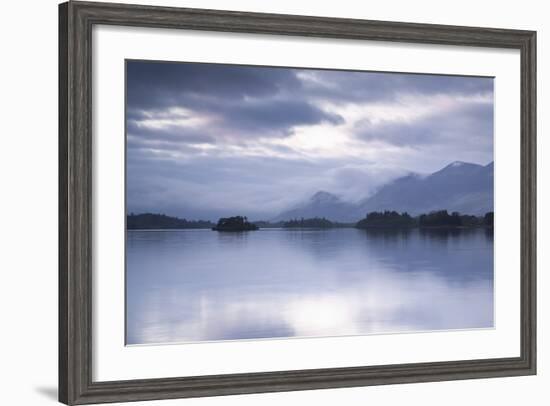 Derwent Water in the Lake District National Park, Cumbria, England, United Kingdom, Europe-Julian Elliott-Framed Photographic Print