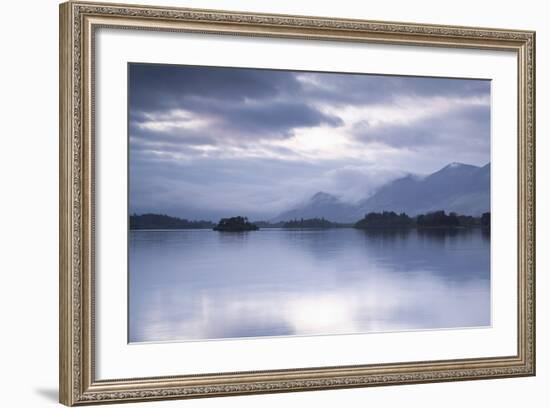 Derwent Water in the Lake District National Park, Cumbria, England, United Kingdom, Europe-Julian Elliott-Framed Photographic Print