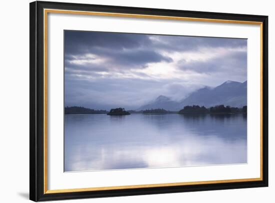 Derwent Water in the Lake District National Park, Cumbria, England, United Kingdom, Europe-Julian Elliott-Framed Photographic Print