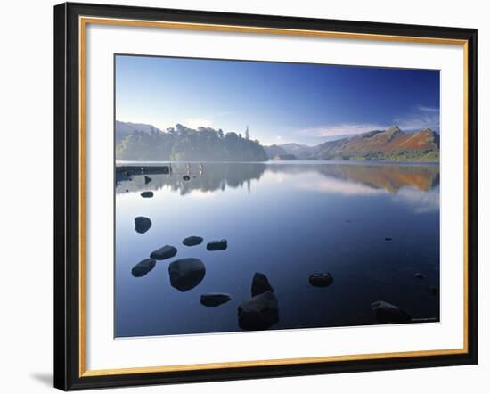 Derwent Water, Lake District, Cumbria, England-Peter Adams-Framed Photographic Print