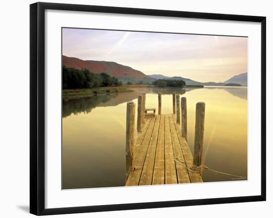 Derwent Water, Lake District, Cumbria, England-Peter Adams-Framed Photographic Print