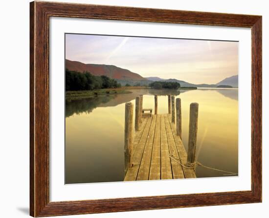 Derwent Water, Lake District, Cumbria, England-Peter Adams-Framed Photographic Print