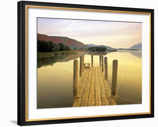 Derwent Water, Lake District, Cumbria, England-Peter Adams-Framed Photographic Print