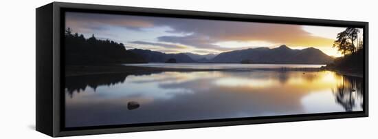 Derwent Water, Lake District, Cumbria, England-Peter Adams-Framed Premier Image Canvas