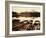 Derwentwater and Derwent Isle, Keswick, Lake District National Park, Cumbria, England, UK-Lee Frost-Framed Photographic Print