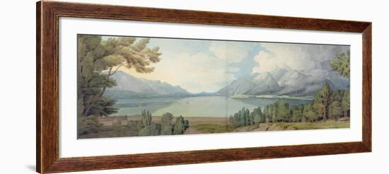 Derwentwater from the South, 1786-Francis Towne-Framed Giclee Print