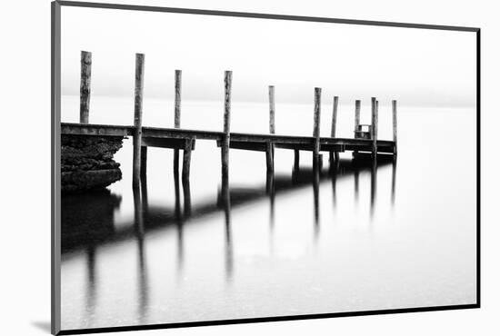 Derwentwater jetty, Cumbria, UK-Nadia Isakova-Mounted Photographic Print