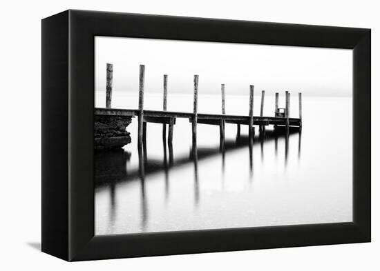 Derwentwater jetty, Cumbria, UK-Nadia Isakova-Framed Premier Image Canvas