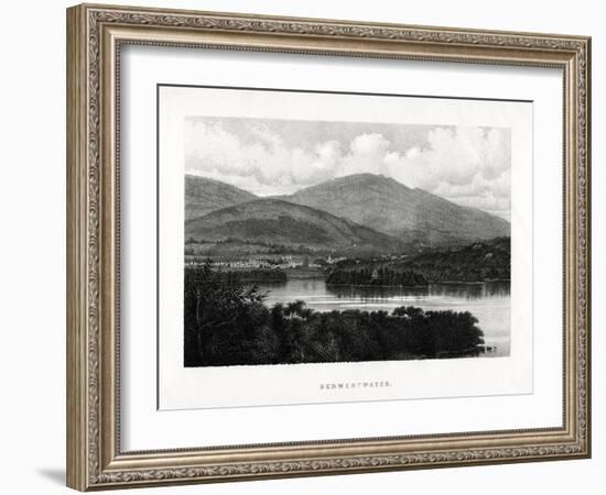 Derwentwater, Lake District, Cumbria, 1896-null-Framed Giclee Print