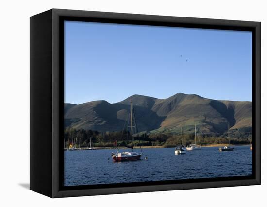 Derwentwater, Lake District, Cumbria, England-Peter Thompson-Framed Premier Image Canvas