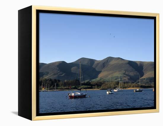 Derwentwater, Lake District, Cumbria, England-Peter Thompson-Framed Premier Image Canvas