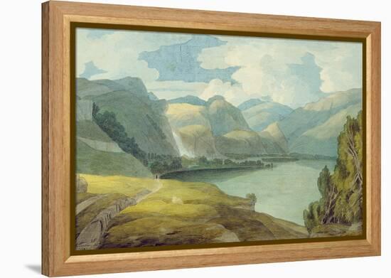 Derwentwater Looking South, 1786-Francis Towne-Framed Premier Image Canvas