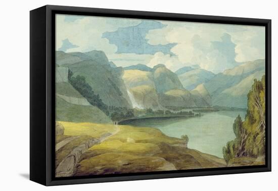 Derwentwater Looking South, 1786-Francis Towne-Framed Premier Image Canvas