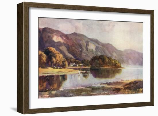 Derwentwater-Ernest W Haslehust-Framed Art Print