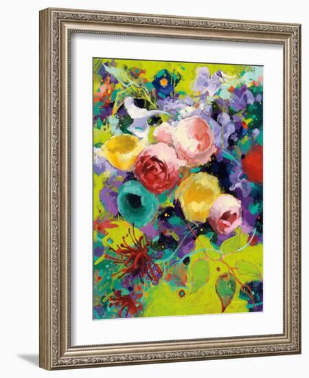 Des Roses-Shirley Novak-Framed Art Print