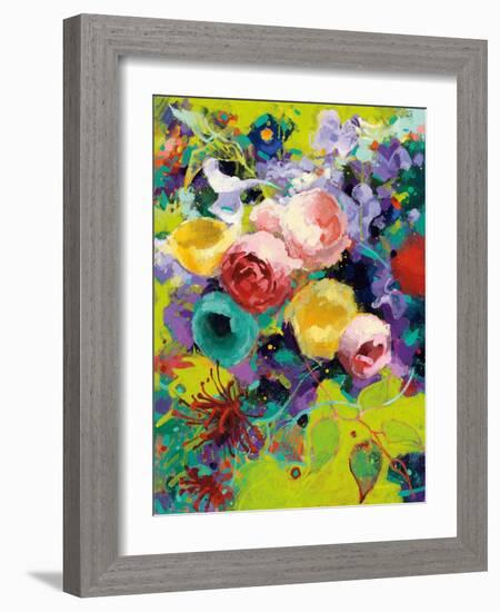 Des Roses-Shirley Novak-Framed Art Print