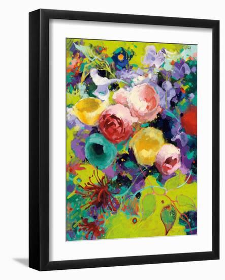 Des Roses-Shirley Novak-Framed Art Print