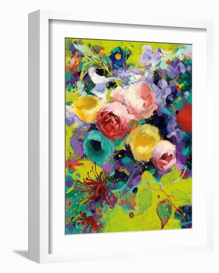 Des Roses-Shirley Novak-Framed Art Print