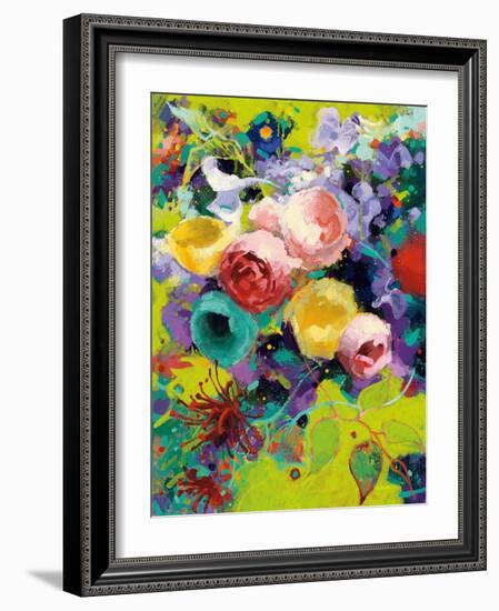 Des Roses-Shirley Novak-Framed Art Print