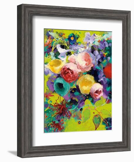 Des Roses-Shirley Novak-Framed Art Print