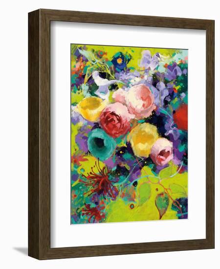 Des Roses-Shirley Novak-Framed Art Print