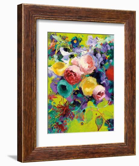 Des Roses-Shirley Novak-Framed Art Print