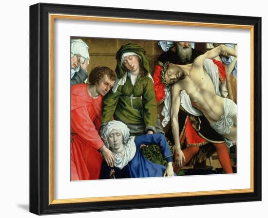 Descent from the Cross, 1435-Rogier van der Weyden-Framed Giclee Print