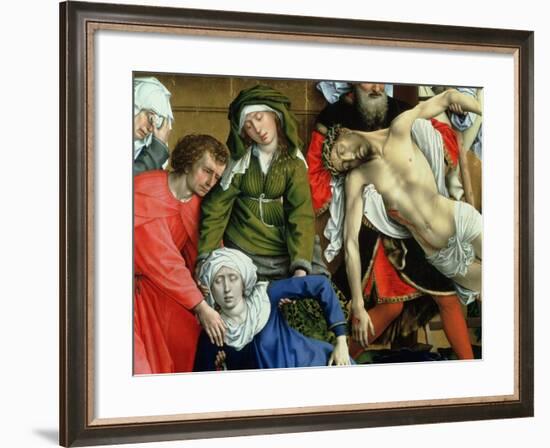 Descent from the Cross, 1435-Rogier van der Weyden-Framed Giclee Print