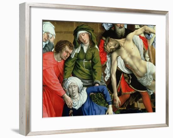 Descent from the Cross, 1435-Rogier van der Weyden-Framed Giclee Print