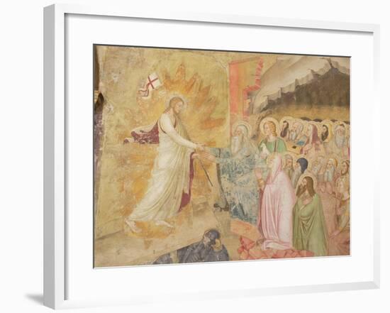 Descent from the Cross, Capellone Degli Spagnoli, 1365-67-Andrea Di Bonaiuto-Framed Giclee Print