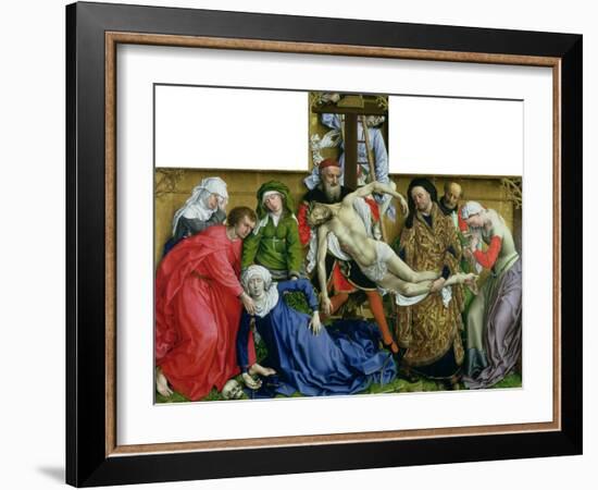 Descent from the Cross, circa 1435-Rogier van der Weyden-Framed Giclee Print