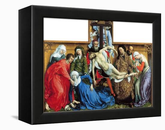 Descent from the Cross-Rogier van der Weyden-Framed Premier Image Canvas