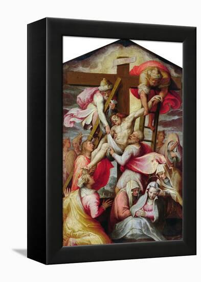 Descent from the Cross-Taddeo Zuccaro-Framed Premier Image Canvas