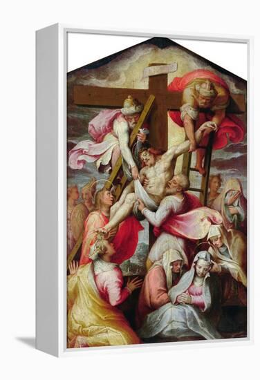 Descent from the Cross-Taddeo Zuccaro-Framed Premier Image Canvas