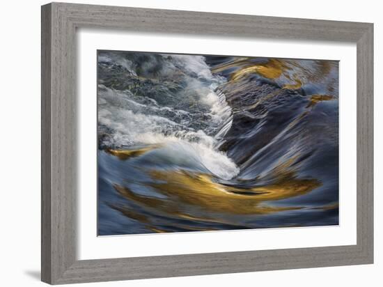 Deschutes Rapids in Bend-David Lorenz Winston-Framed Art Print