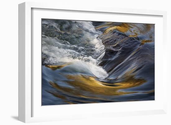 Deschutes Rapids in Bend-David Lorenz Winston-Framed Art Print