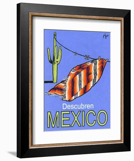 Descubren Mexico-Jean Pierre Got-Framed Art Print