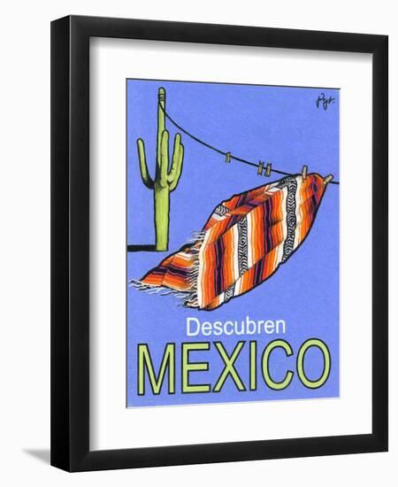 Descubren Mexico-Jean Pierre Got-Framed Art Print