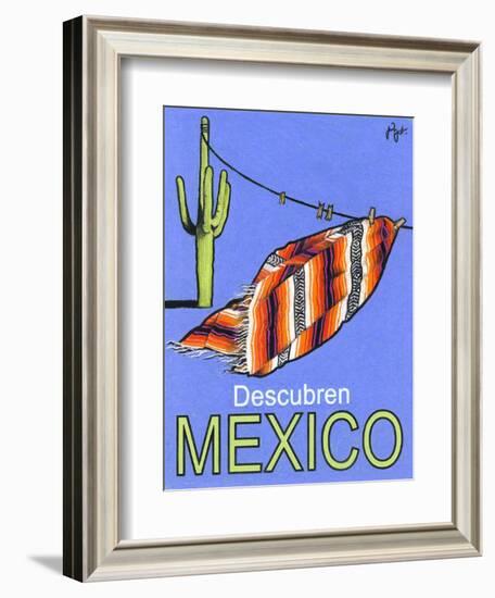 Descubren Mexico-Jean Pierre Got-Framed Art Print